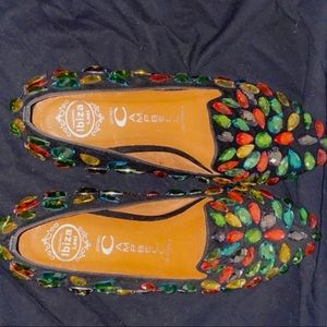 Vintage Elegant-JL Black Multi JEFFREY CAMPBELL